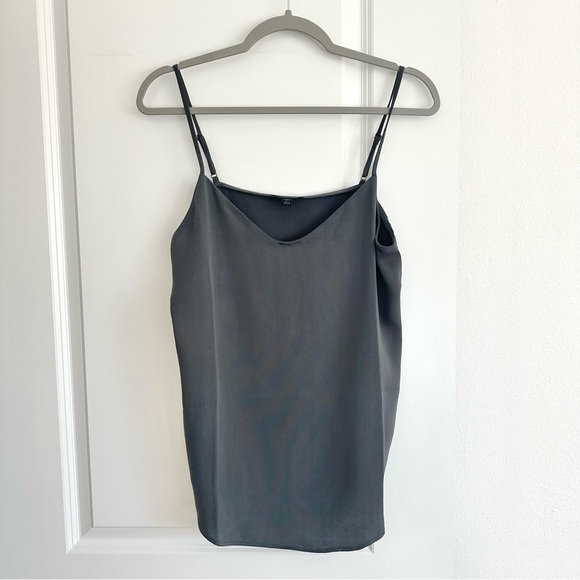 J. Crew Tops - J Crew Charcoal Camisole Top - size 6 TALL